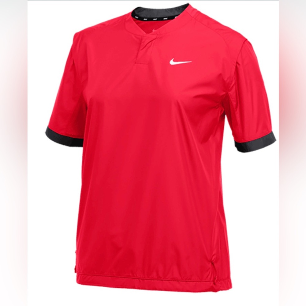 Nike Stock Short Sleeve Lightweight Softball Wind Jacket Women's M